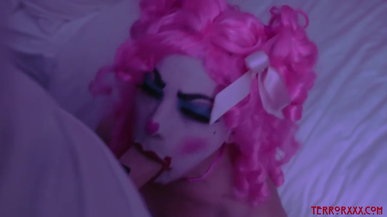Clown Girl Savagely Ass Fucked And Tormented By Master