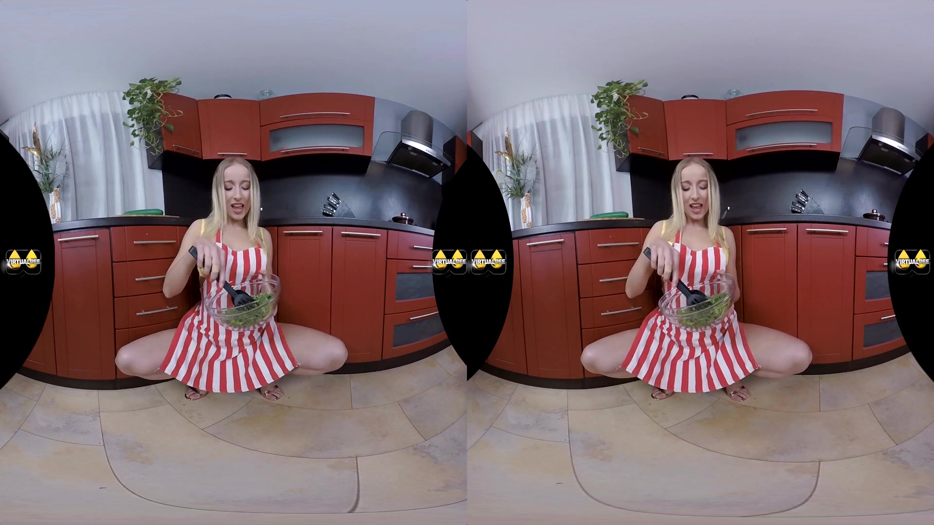 Gianna Ray in Skip The Salad - VirtualPee