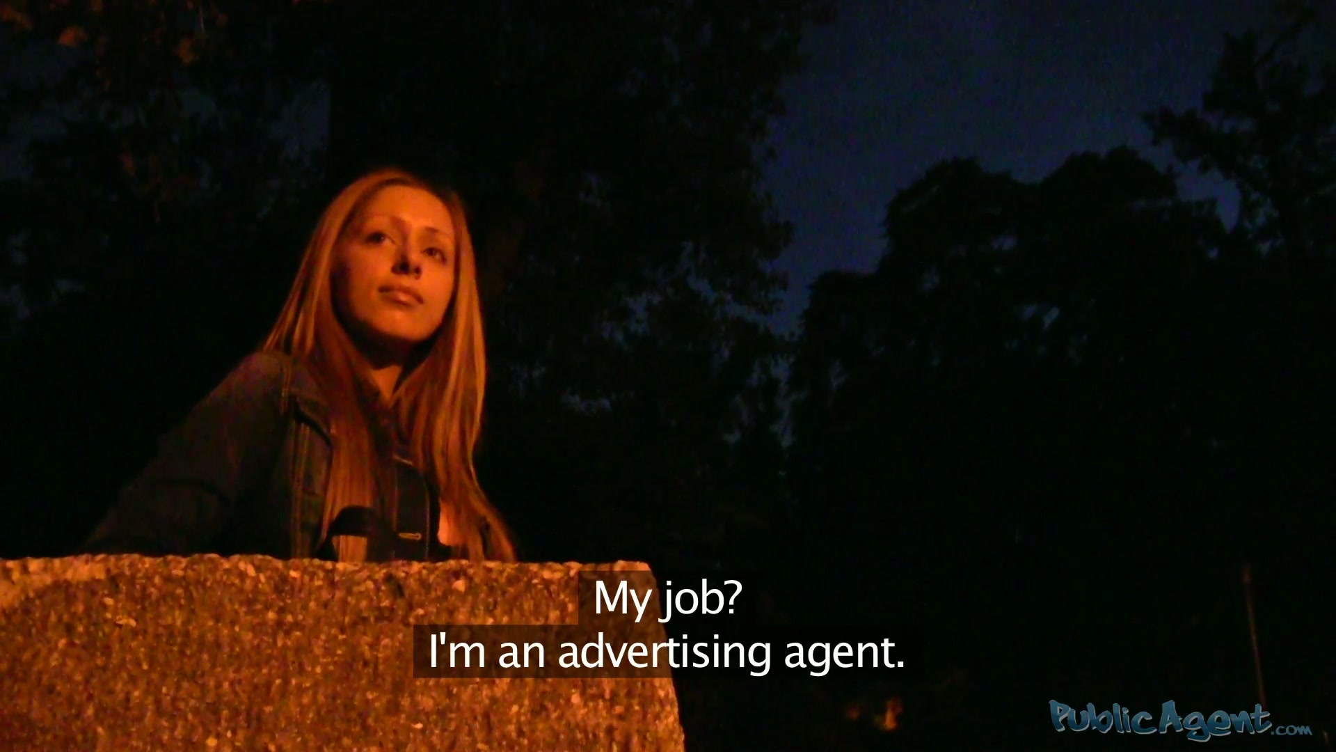 PublicAgent Movie Scene. Melanie