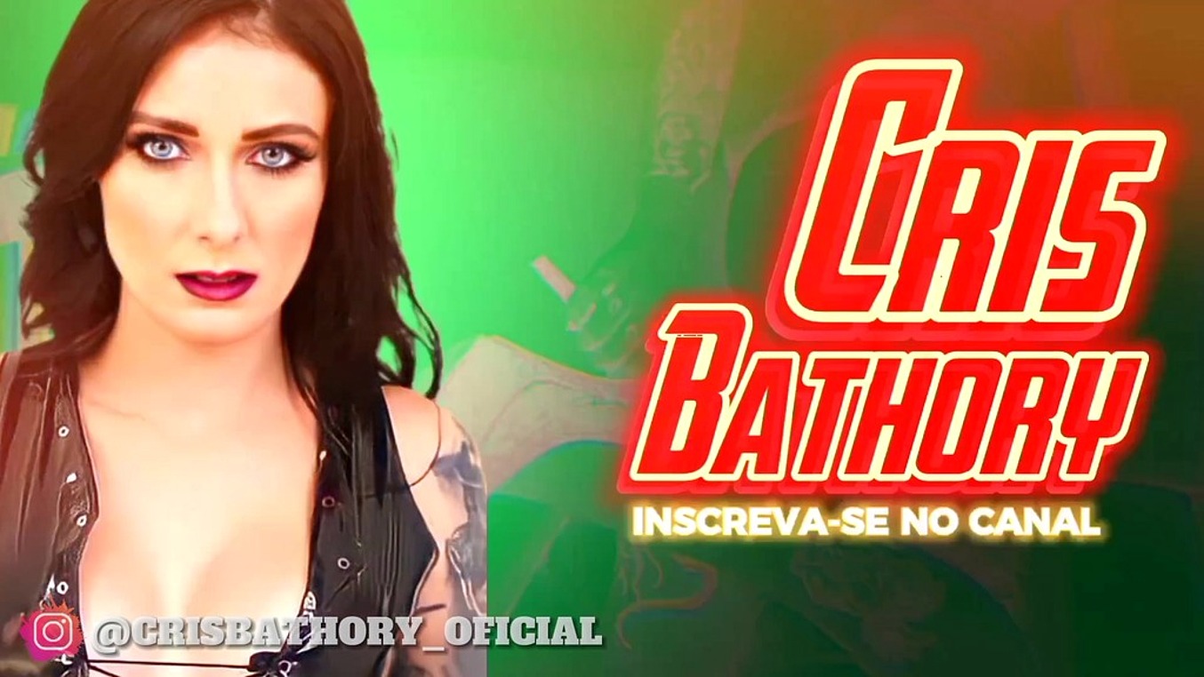 Cris Bathory foi dar o cu, mas o rapaz parece que ficou com do. Quase parei pra ensinar como e que faz. - PissVids