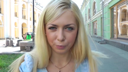 Golden-Haired in nylons does anal fuck