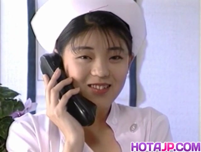 Eri Ueno nurse is fucked on hospital bed