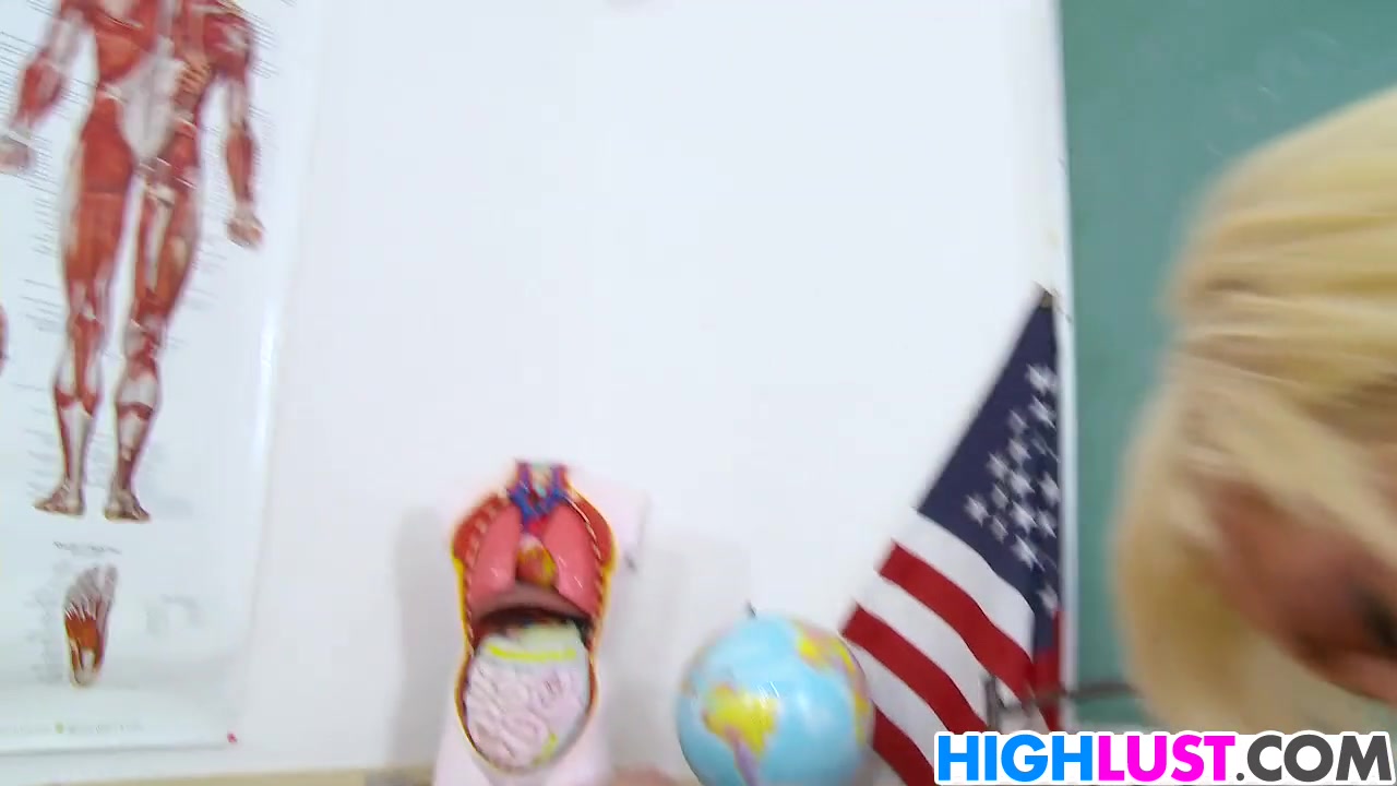 Blonde Maia Davis takes it