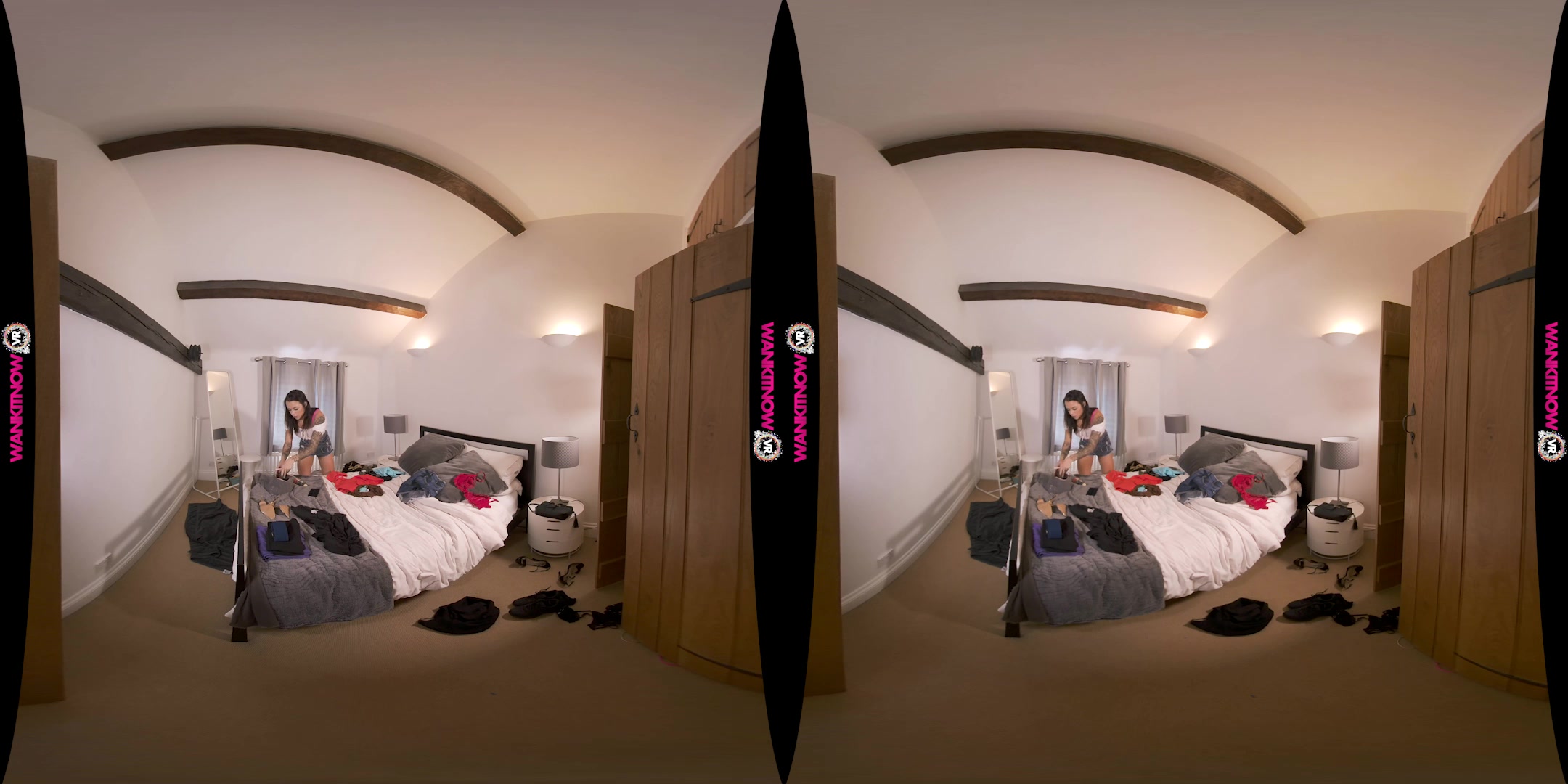 Horny Housemate featuring Miah S - WankitNowVR