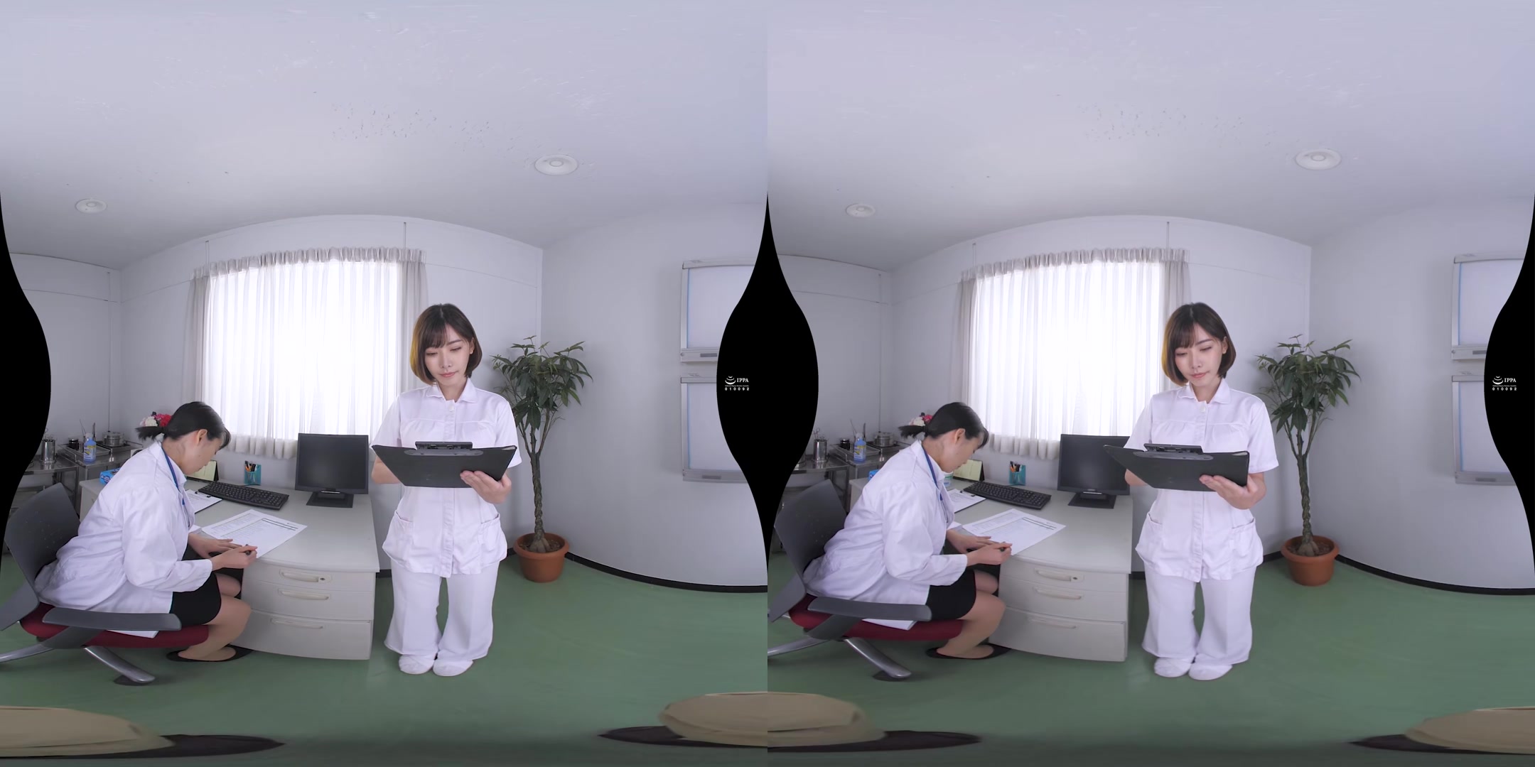 Eimi Fukada - The AV Actress Showed up to Help in the Semen Collection Room - DANDY