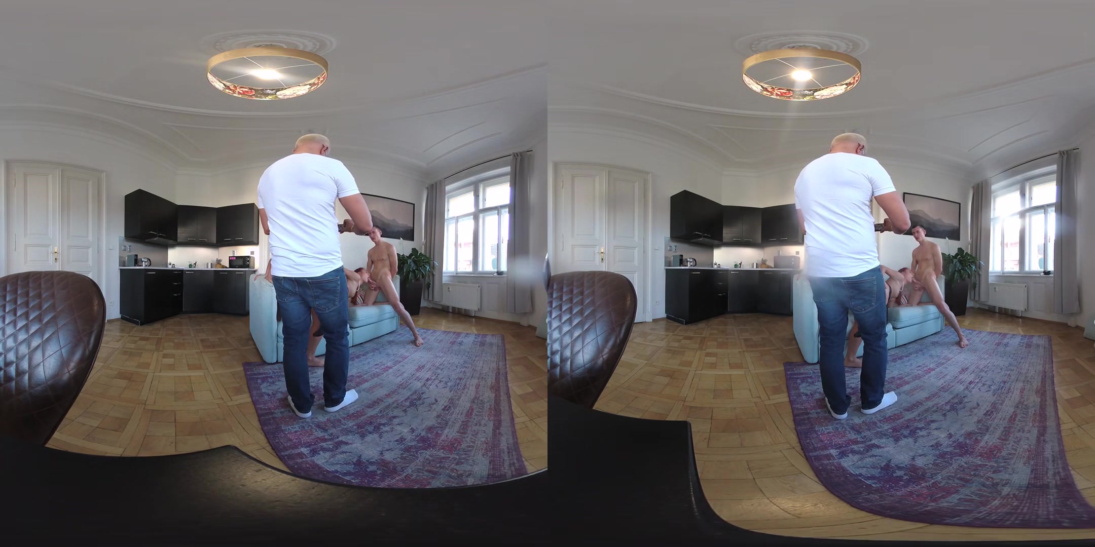 Katy Rose Vr Video- Redhead First Double Pussy Penetration DPP
