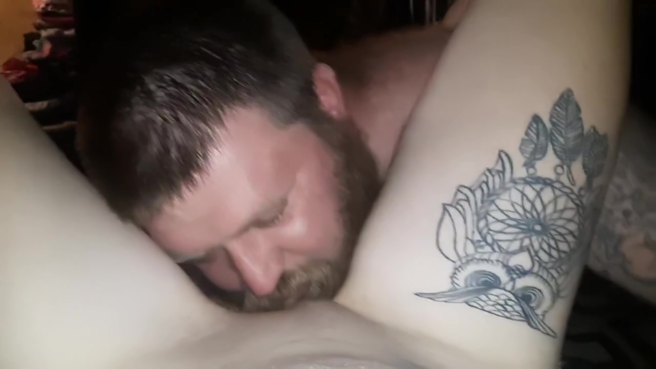 Pussy ate #beardedman #tongue #fire
