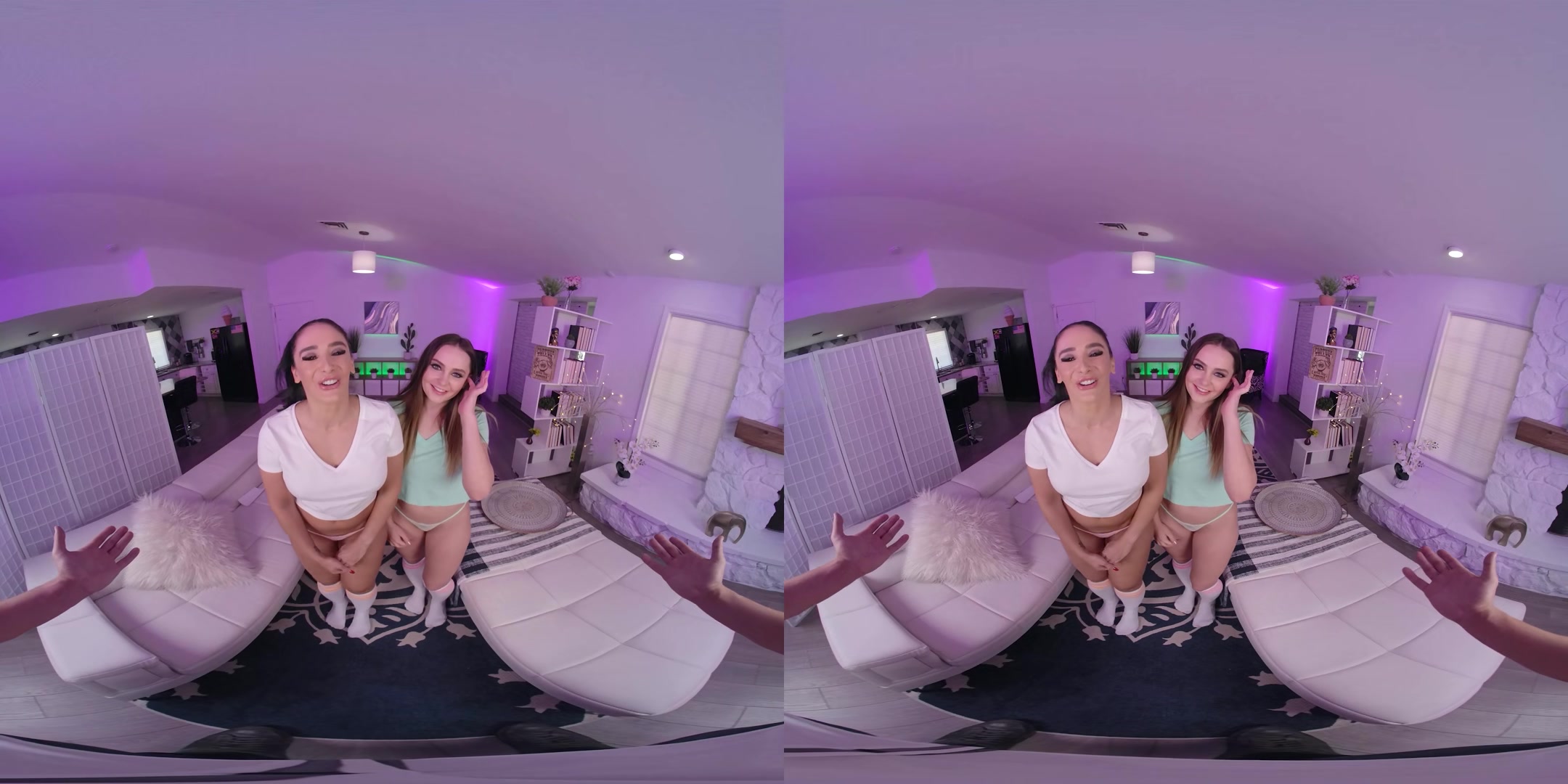 Threesome: Anal Rental Payment - RealJamVR