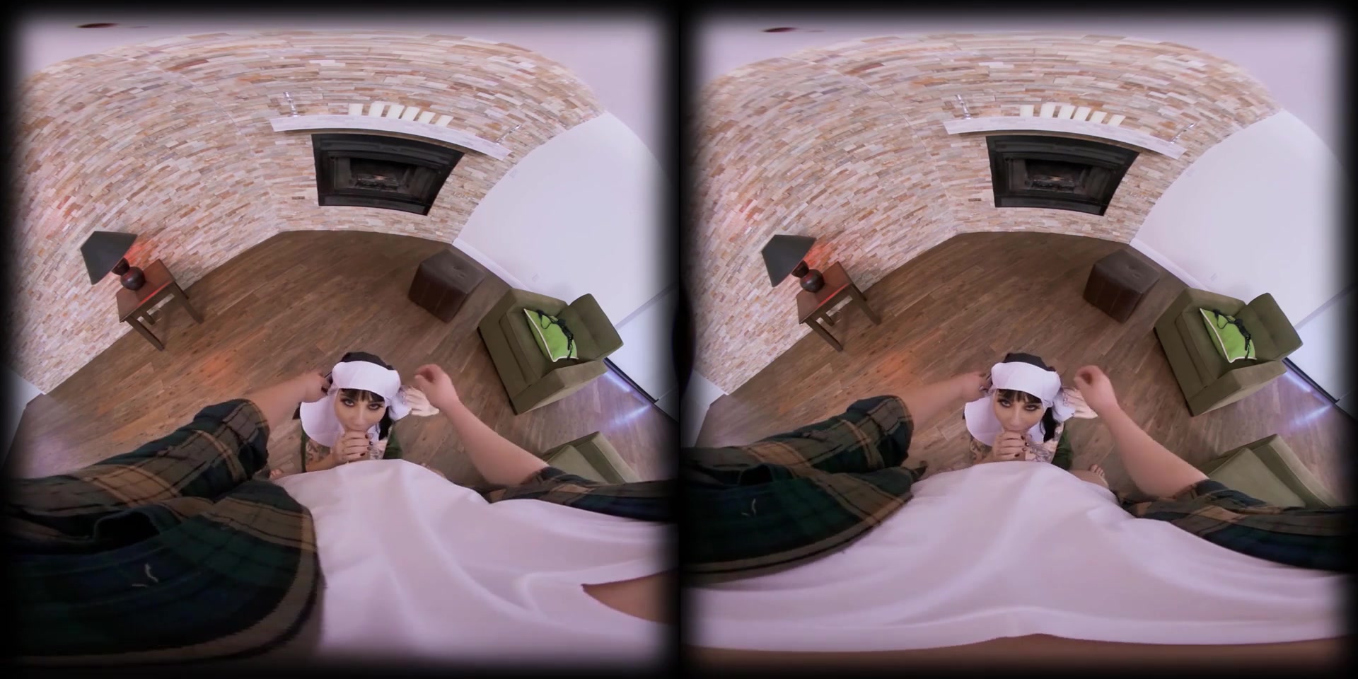 September Reign in The Little Hours XXX - VR Porn Video - VRConk