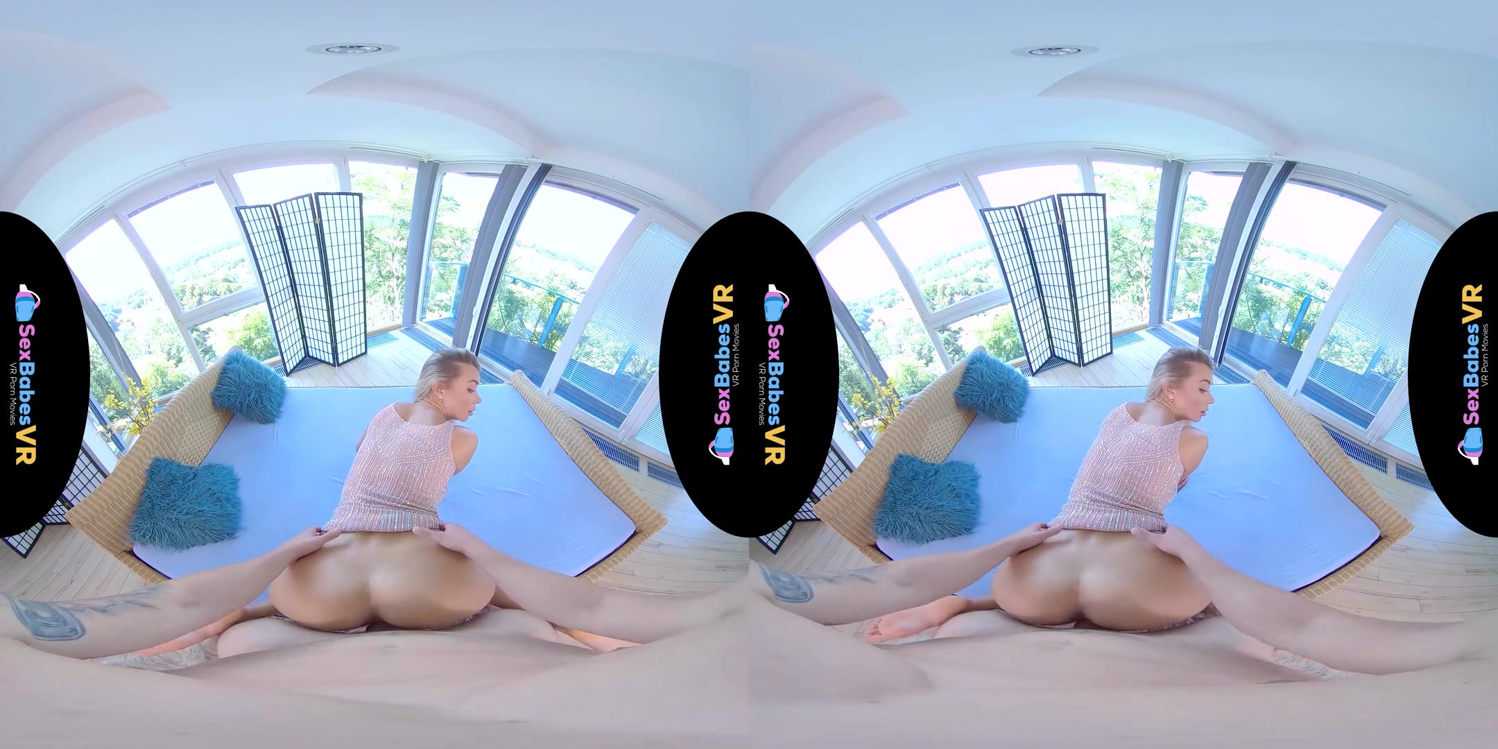 I Know You Want My Feet! - Blonde Babe High Quality VR Porn