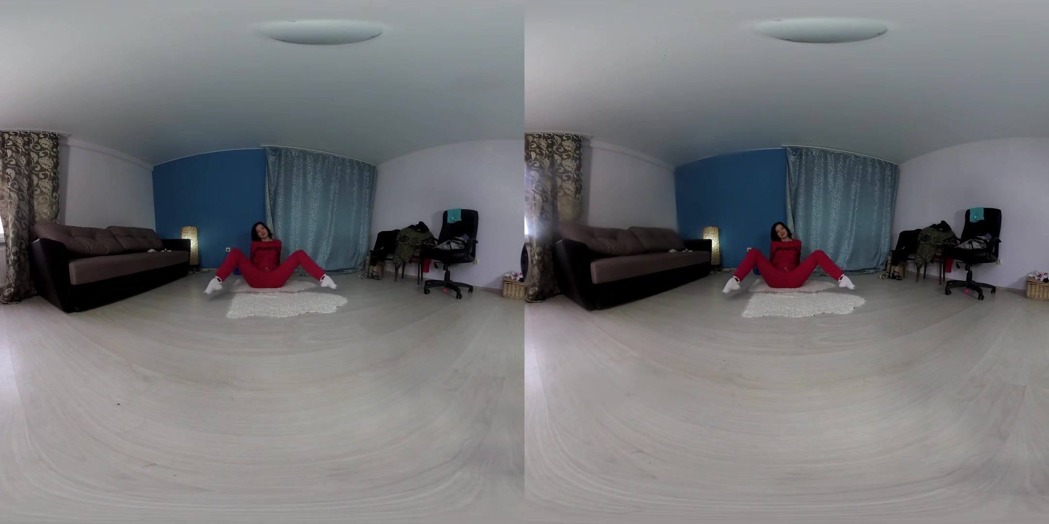 Stefania Does Gymnastics - Nude Yoga Limber Teen Toying