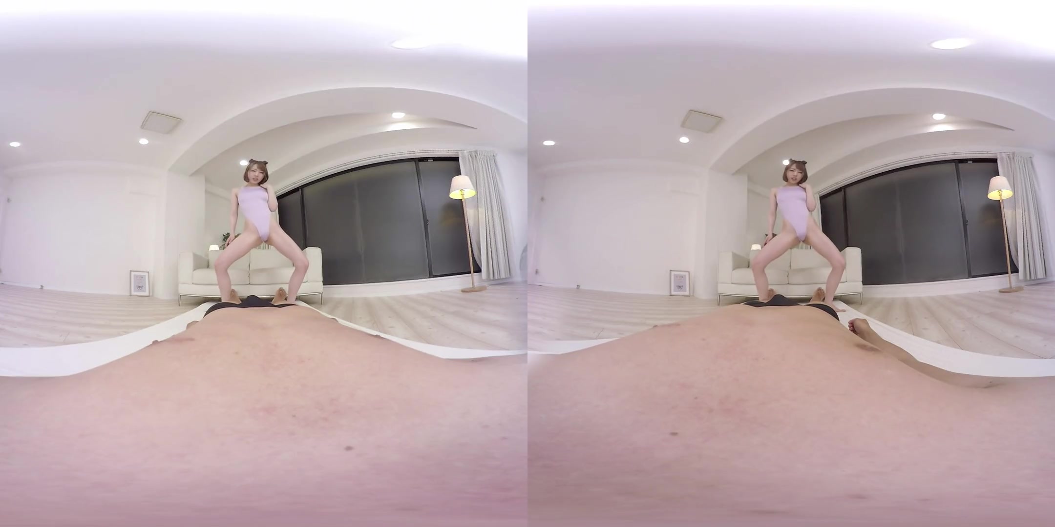 Misaki Honda in Misaki Honda Voracious in a Leotard - MiluVR