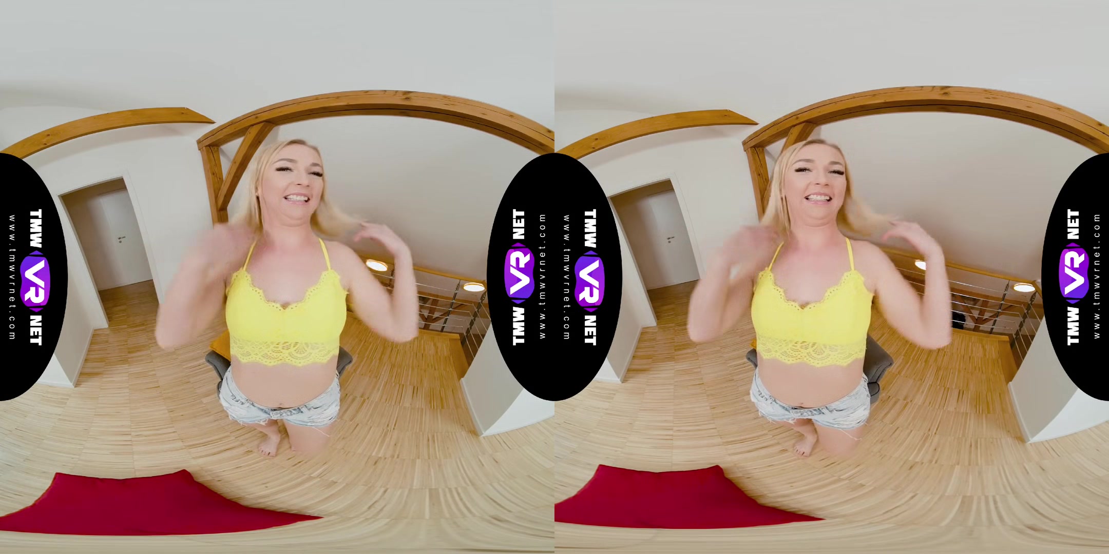 Cutie Has Fun With Her Pussy - Blonde Babe Solo Striptease and Masturbation 3D Porn