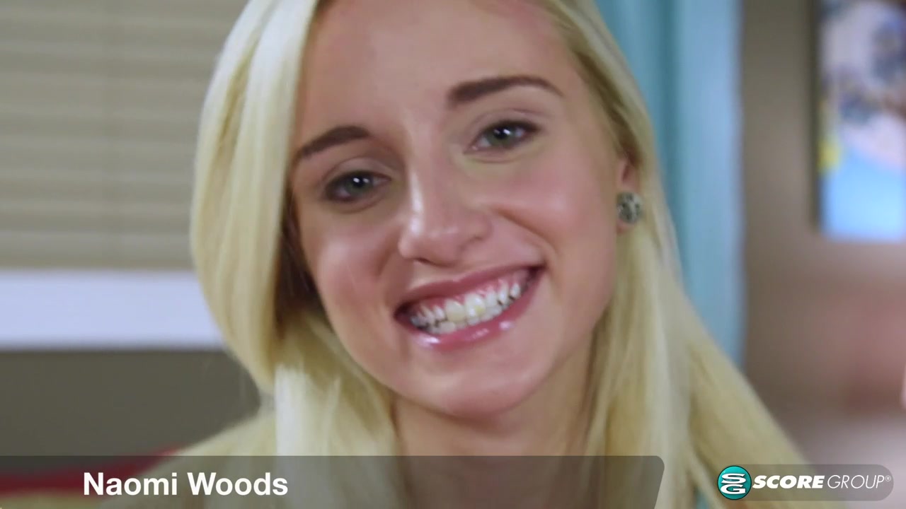 Blonde teen 18+ Naomi Woods Displays Her Tight Tanlined Body and Masturbates On-Camera