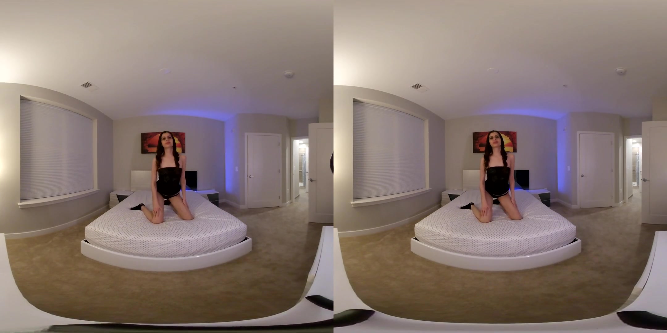 Bedroom Raya - Petite Striptease Solo Model - SexLikeReal