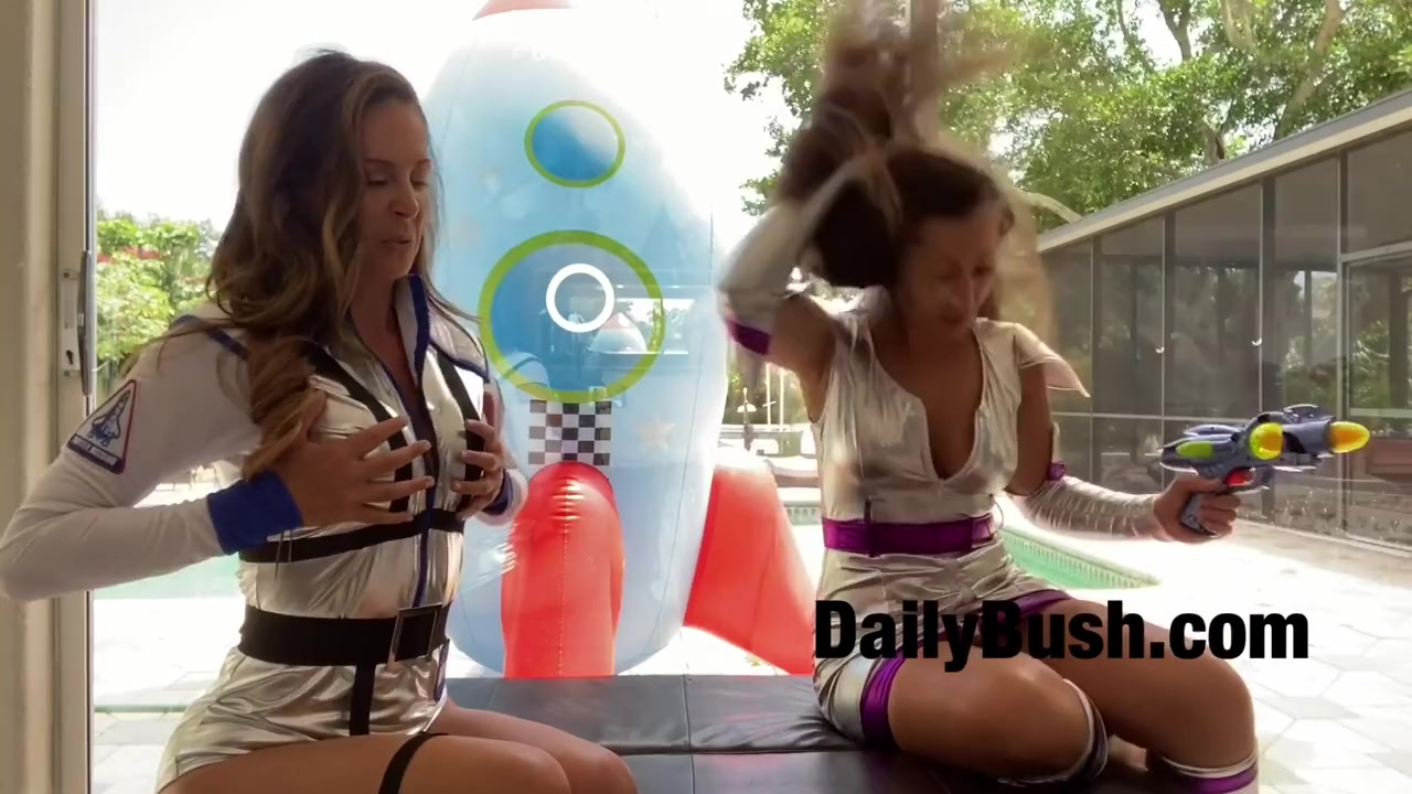 Dani Daniels And Cherie Deville - Dailybush . Com And Are Aliens Wanting Your Cum!!!
