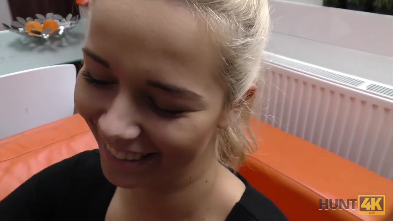 HUNT4K. Lovely teen 18+ Dream Nikky fucked in front of greedy cuckold
