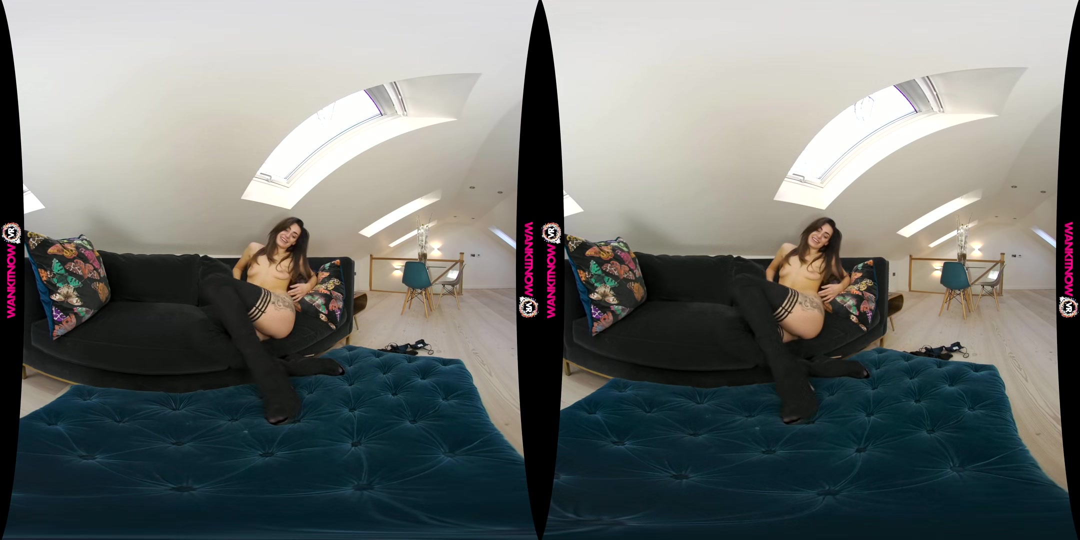 Finally Opening My Legs - British Babe Solo Striptease