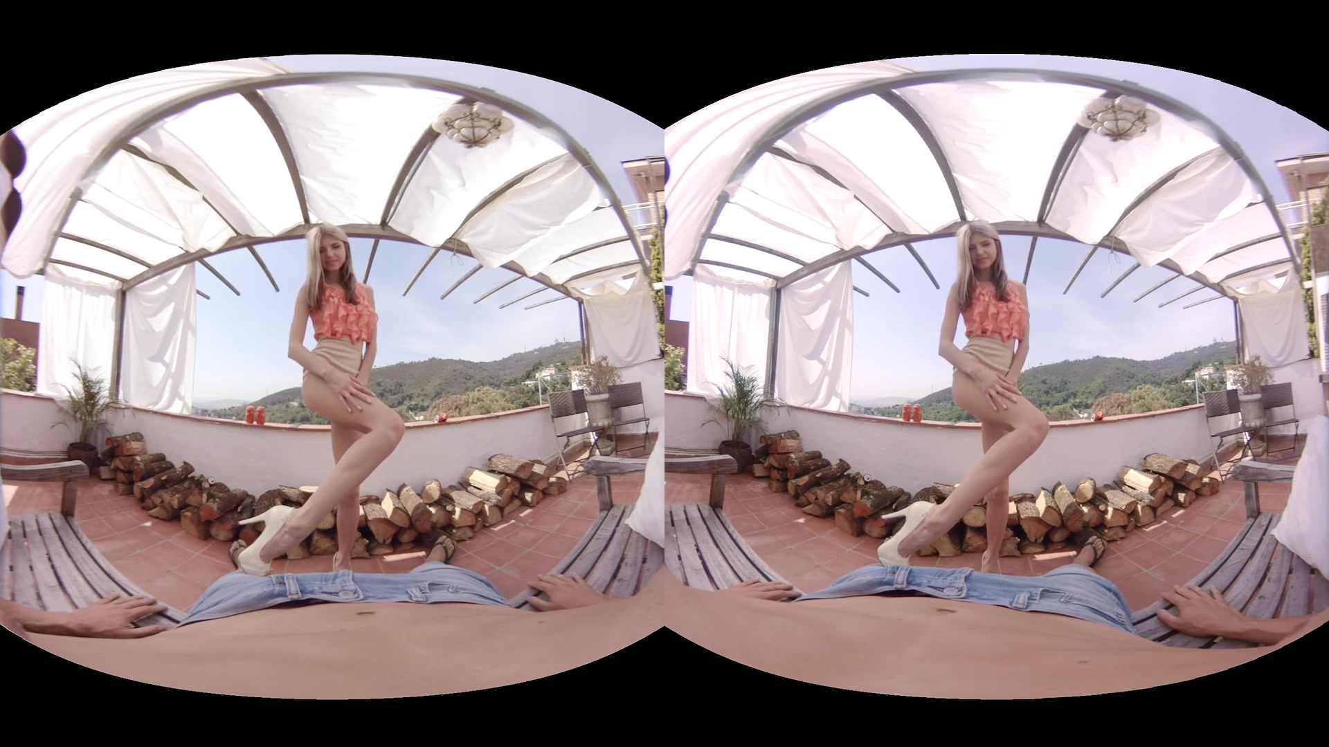 Gina Gerson Juan Lucho in Erasmus girl - VirtualRealPorn