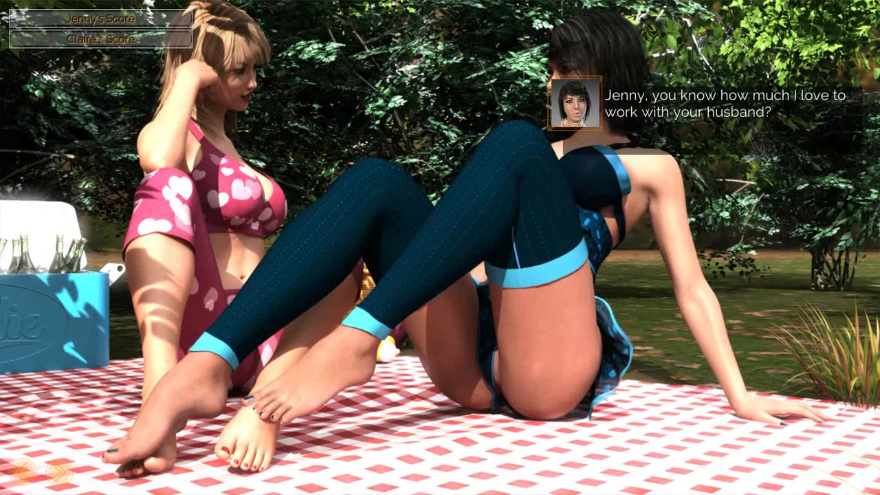 Happy Marriage Husband His Slutty Wife And Another Slut On Picnic Ep29