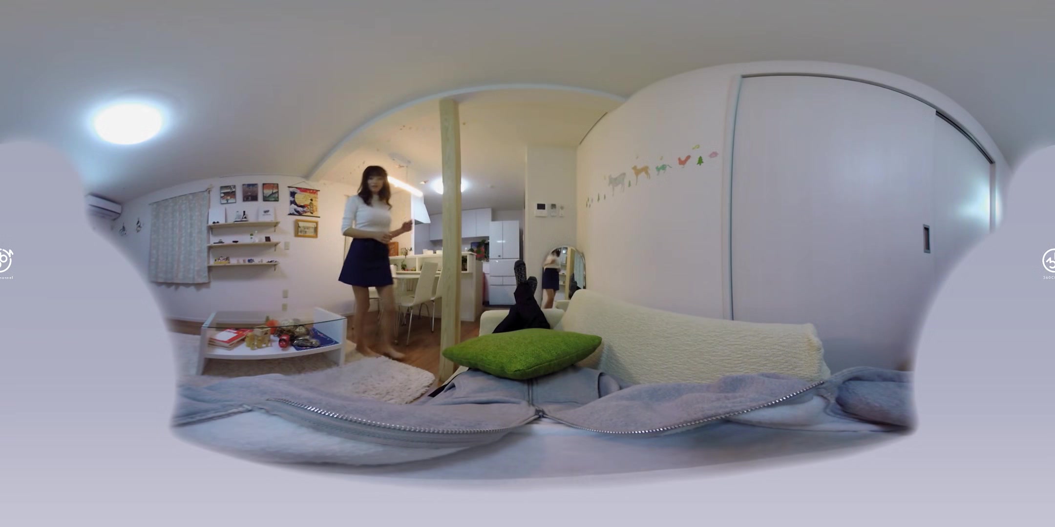 Mai Hakase's Gachi Temptation (Practice Edition); Busty Japanese Babe Solo Softcore Short VR
