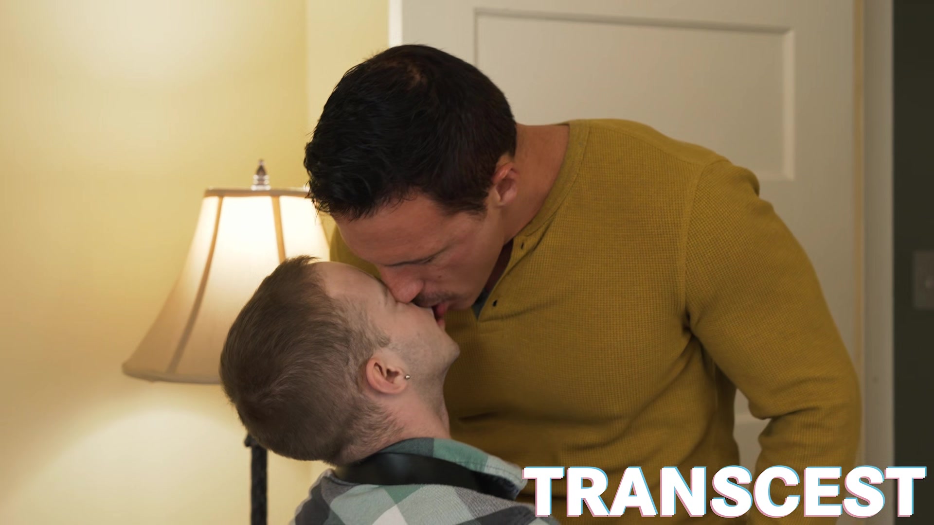 Transcest Horny FTM lad Asher James gets wet hole eaten out by DILF