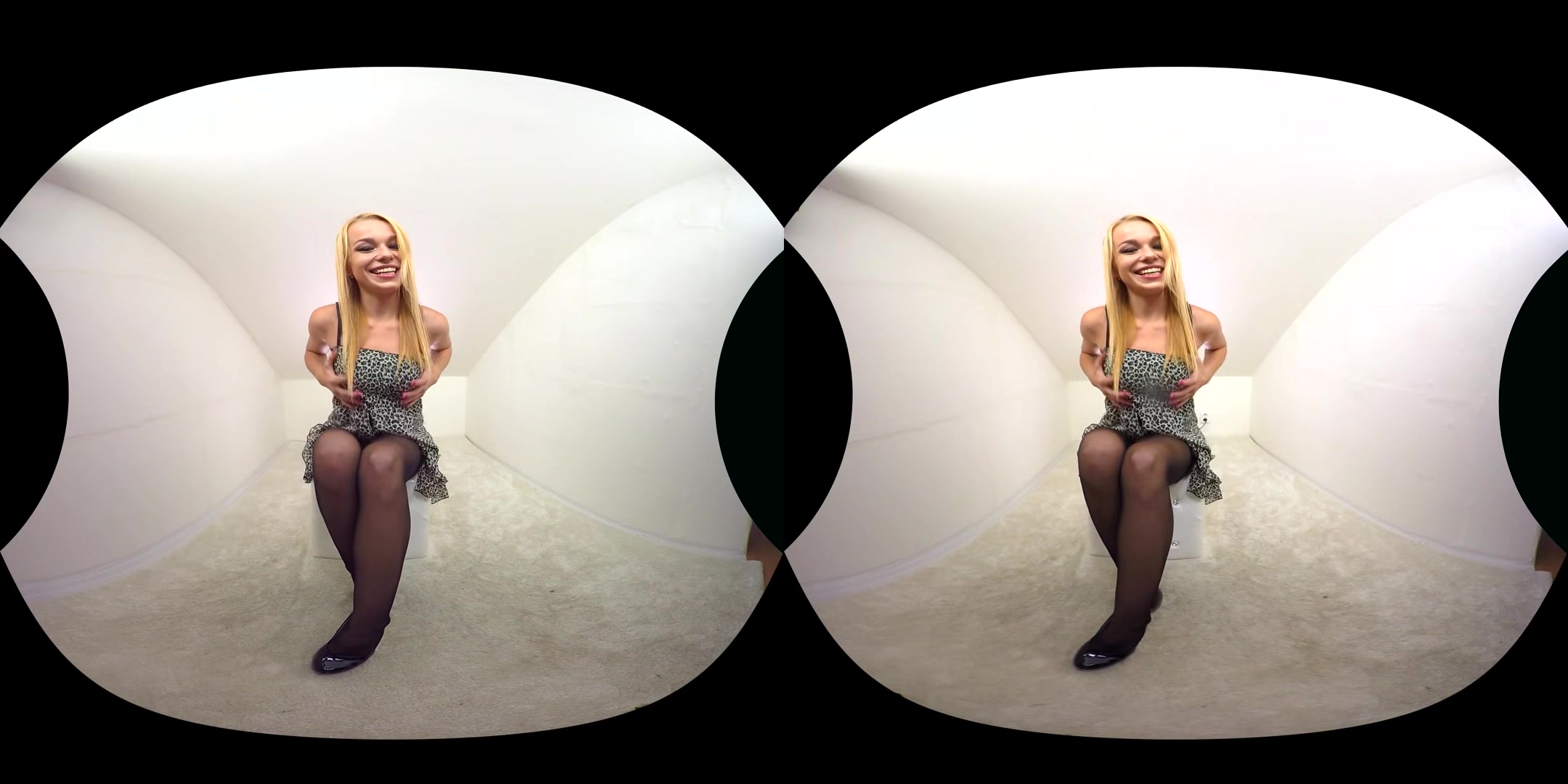 325 - Rebeca Black; Blond Amateur Strip And Solo Masturbation