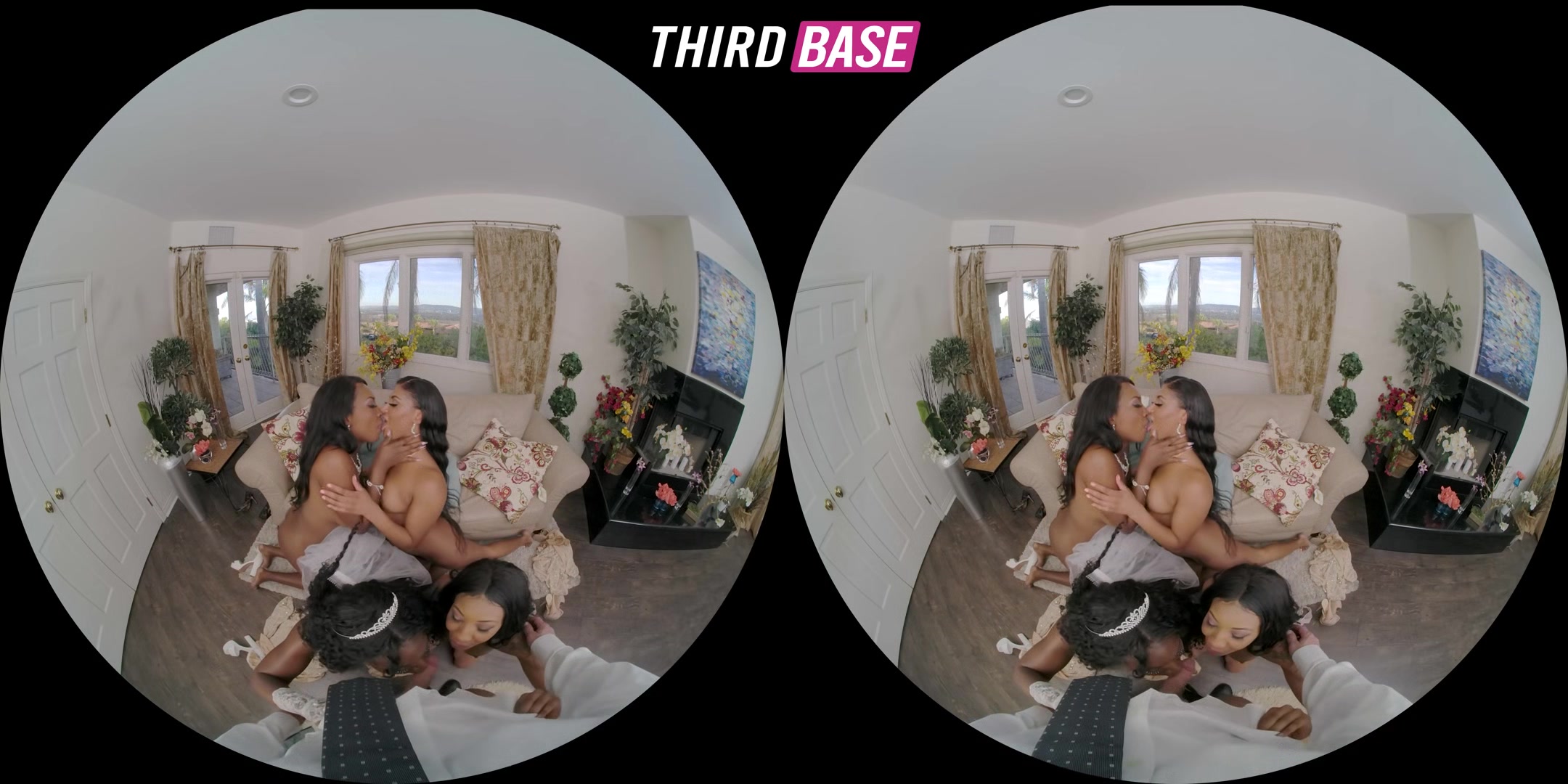 Ebony Babes Blowjob Compilation - Third Base
