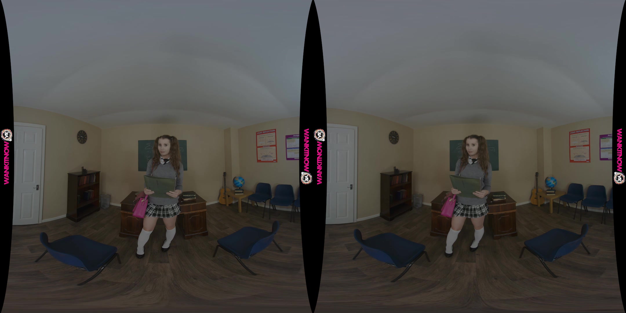 Tight College Pussy featuring Brook Logan - WankitNowVR