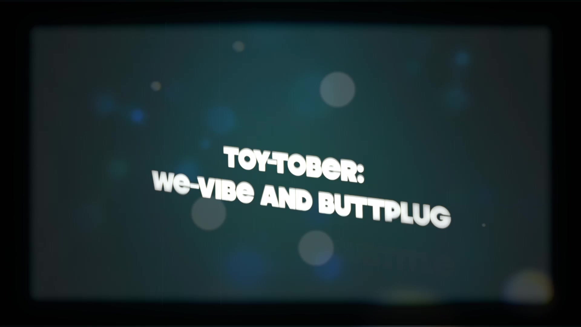 Toy Tober We Vibe And Butt Plug - Sex Movies Featuring Niarossxxx
