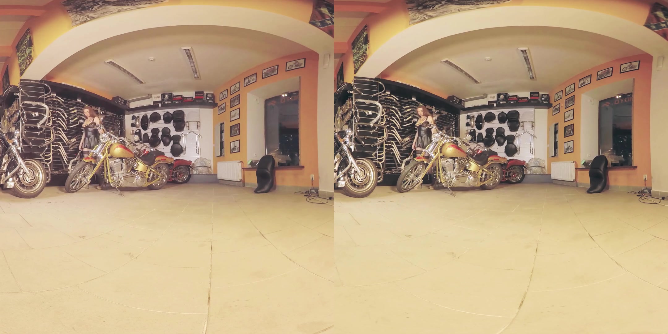 Lola 2 in Lola Has Some Naked Fun in the Garage - BravoModelsMedia
