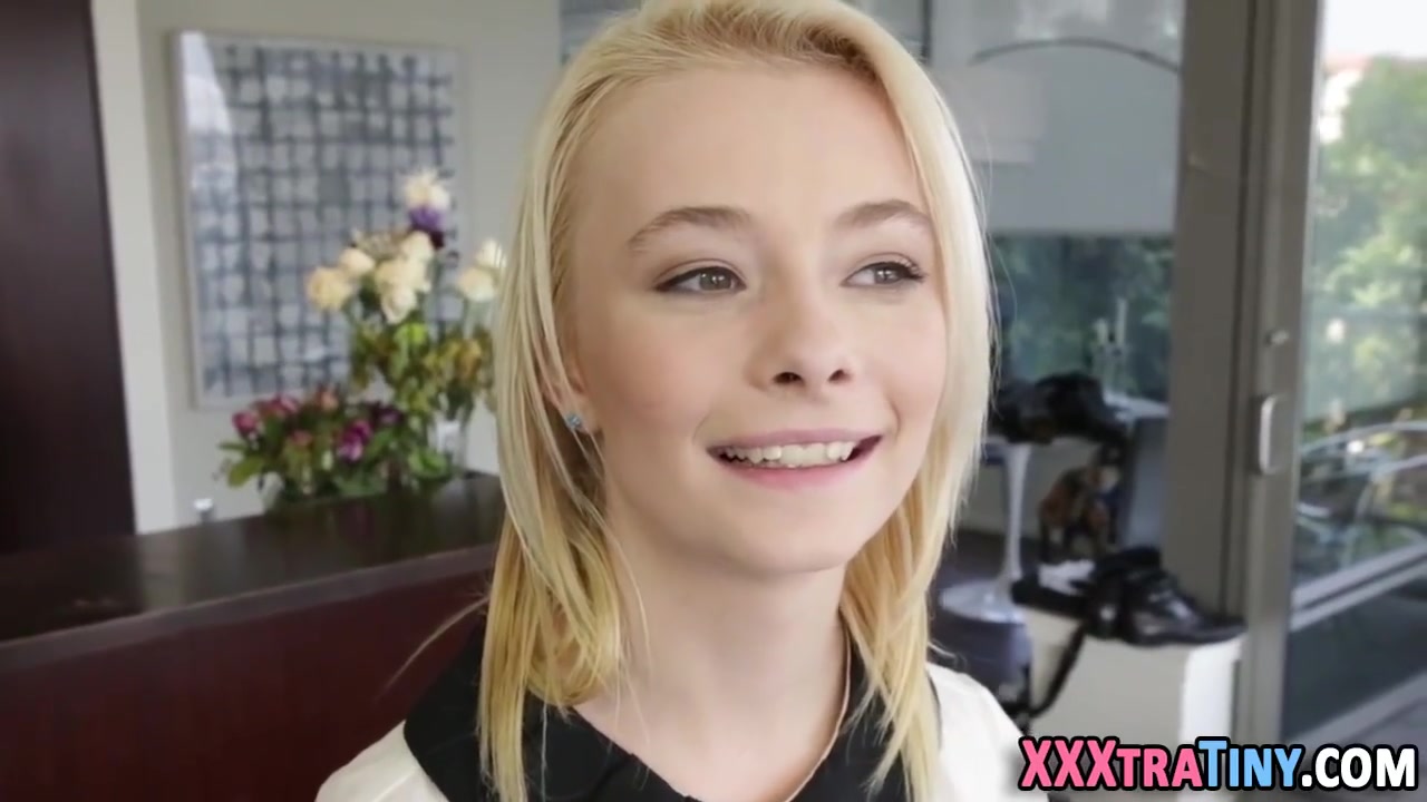 Tiny Blonde Gets Creamed