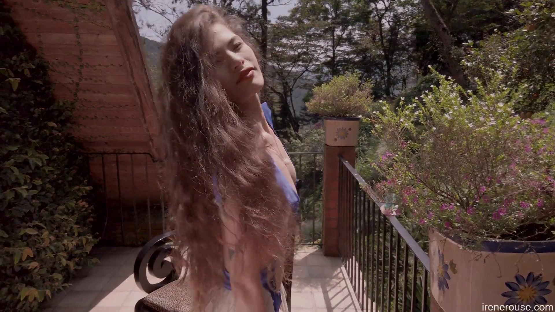Orgasm On The Terrace - Sex Movies Featuring Irene Rouse