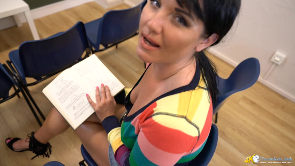 Shelly in Put On A Show For Me - DownblouseJerk