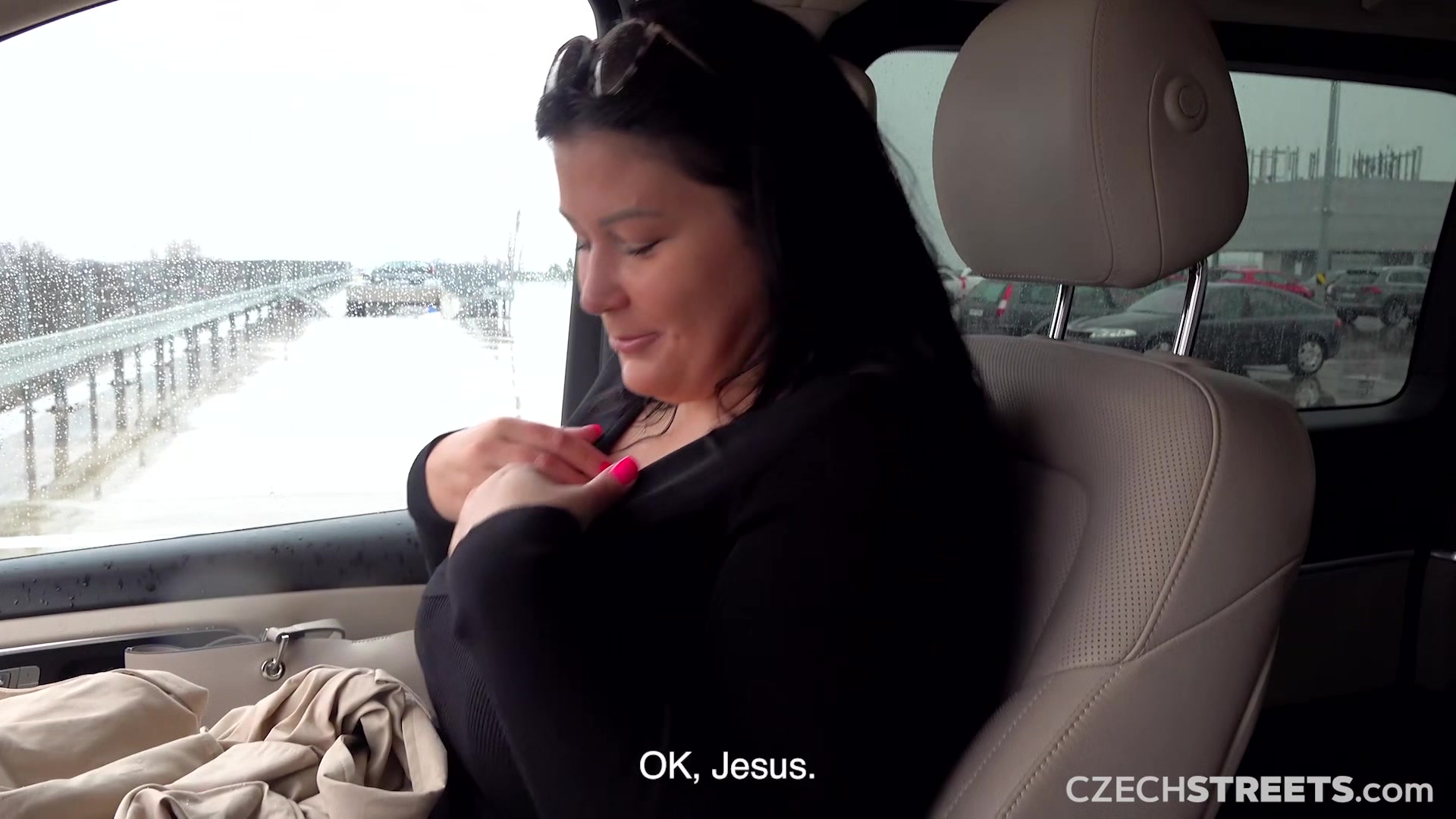 CzechStreets - Busty Milf Gets Her Ass Fucked In Front Of A Supermarket
