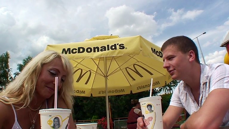 MacDonald's provides food and fuck