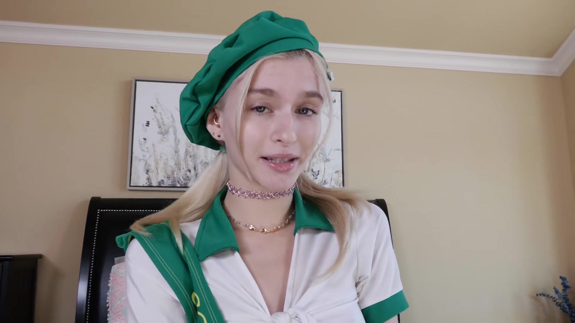 Petite Blonde Emma Rosie Rimming In Pov