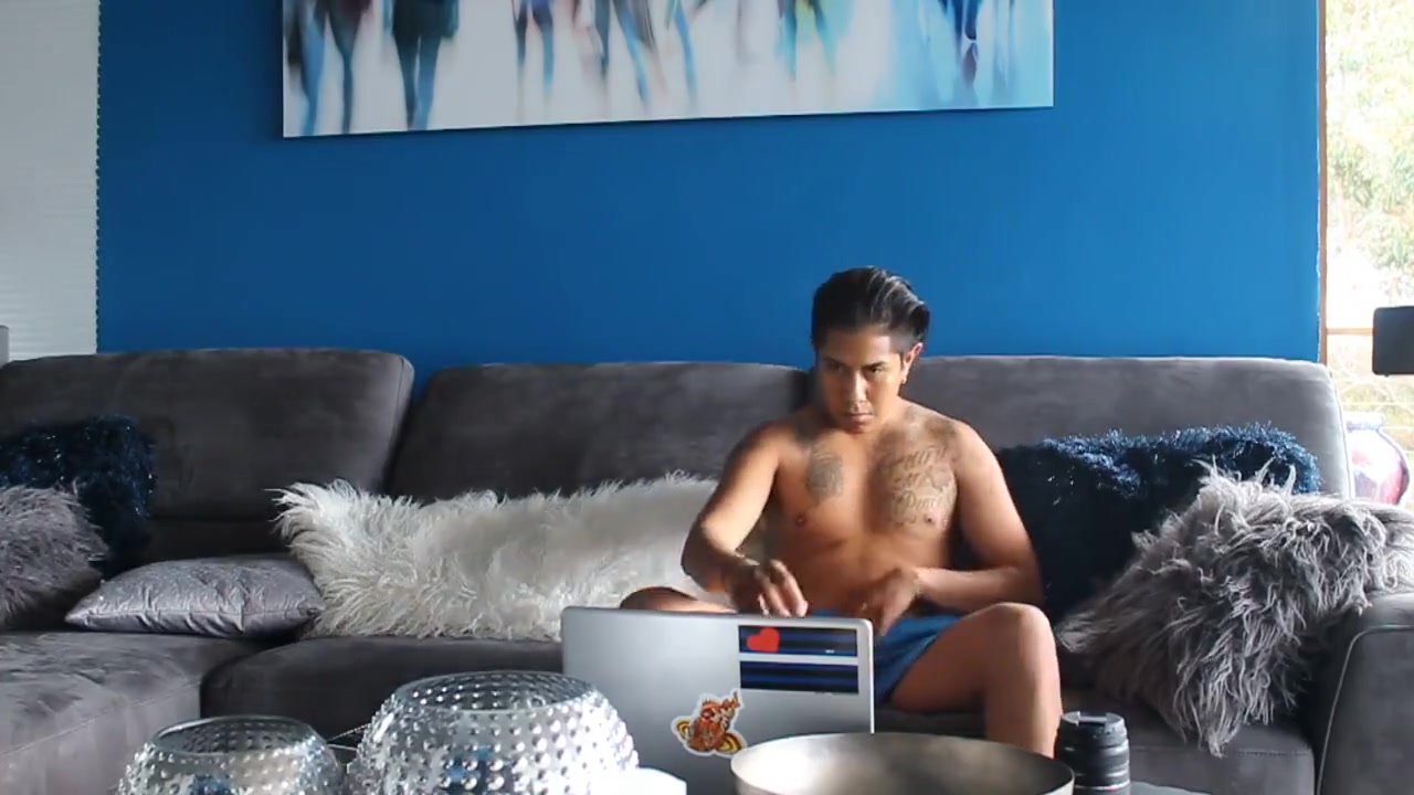 Sneaky Jerk Off While Step daddy Is In The Other Room