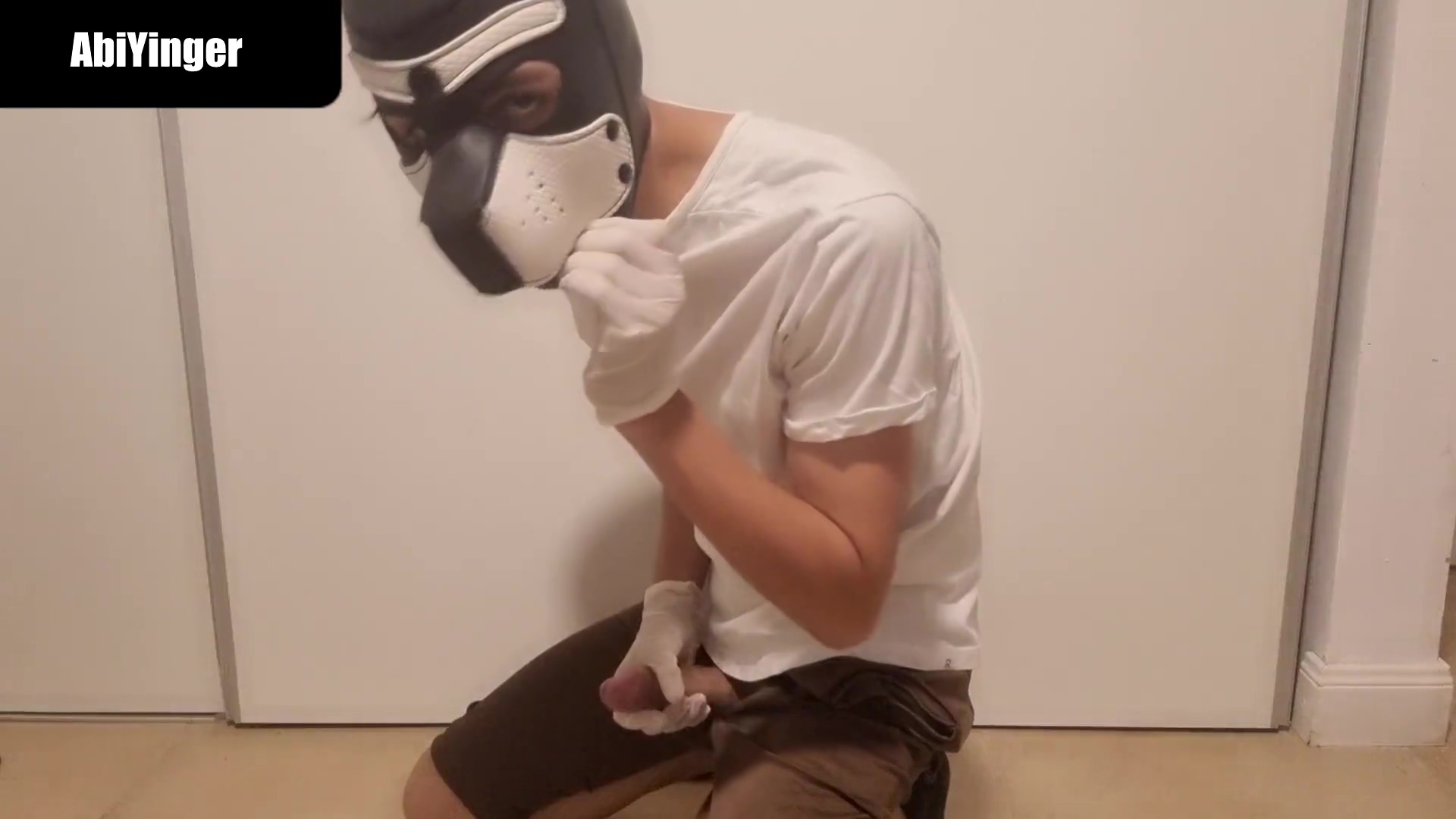 Twink Puppy Cumming And Acting Like A Pup