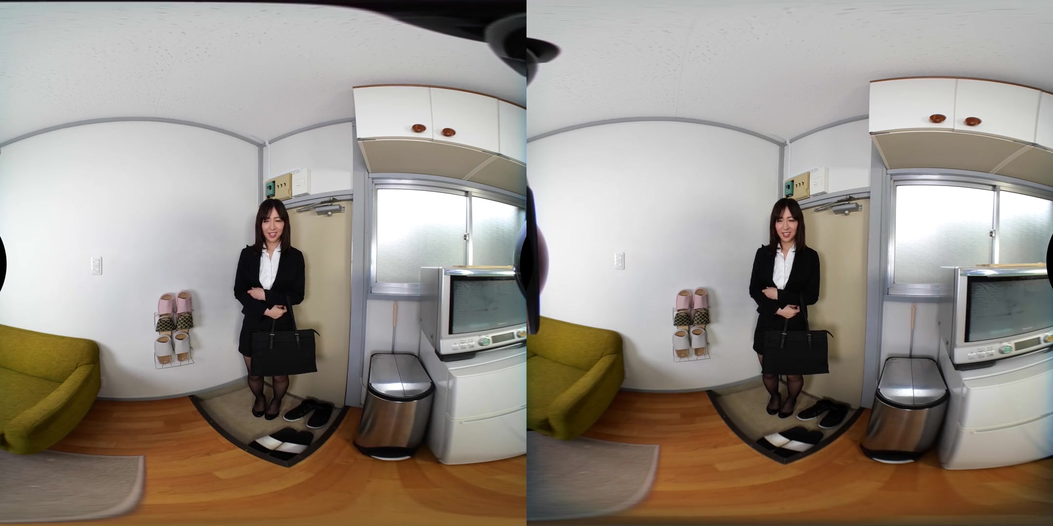 Apartment Days! Mika Okumura Act 2; Softcore Non-Nude Busty Japanese Virtual Girlfriend