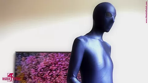 Dildo Fun In Zentai - Watch4Fetish