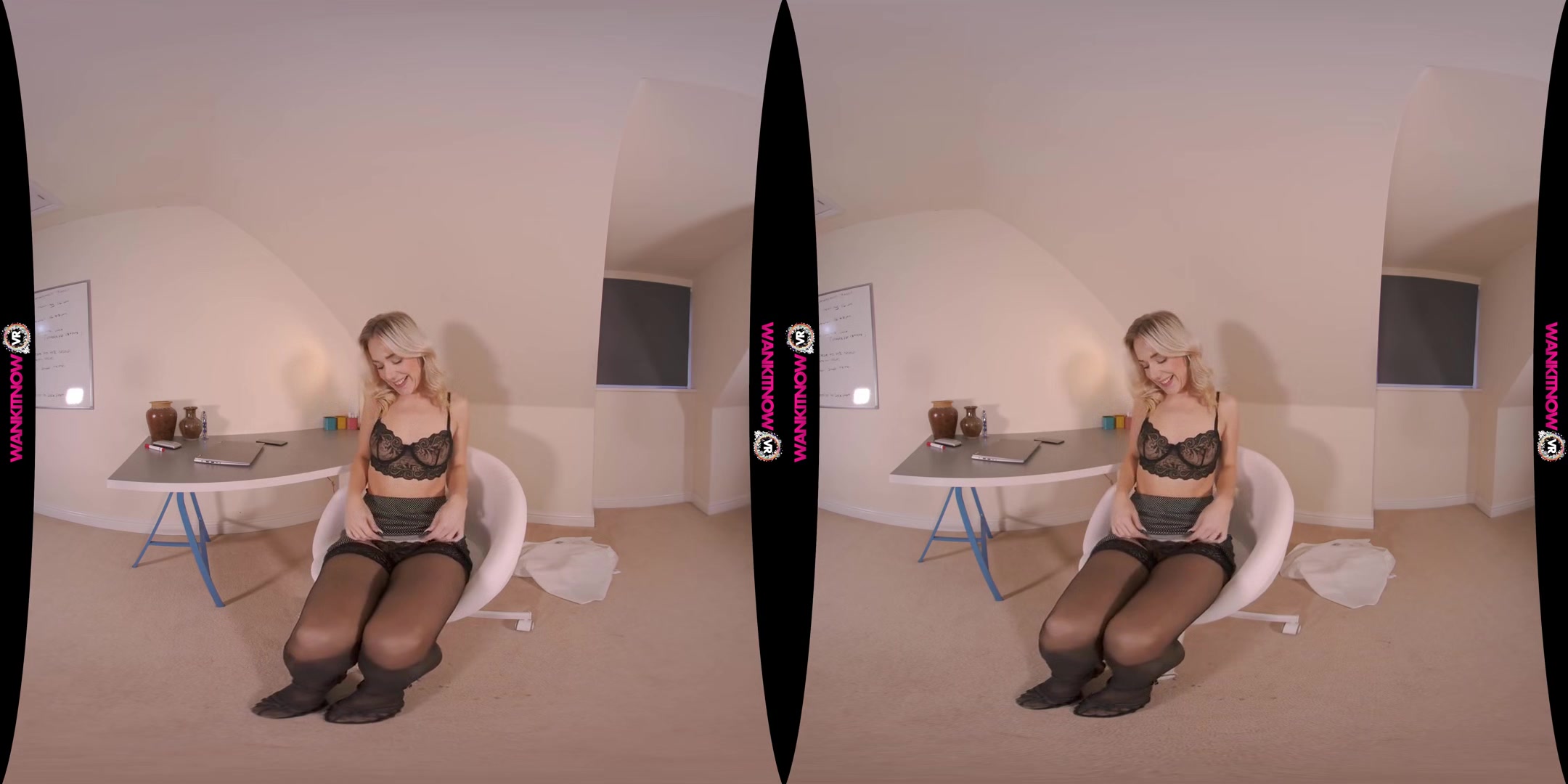 Payraise Persuasion - Sexy Blonde Amy W Solo - SexLikeReal