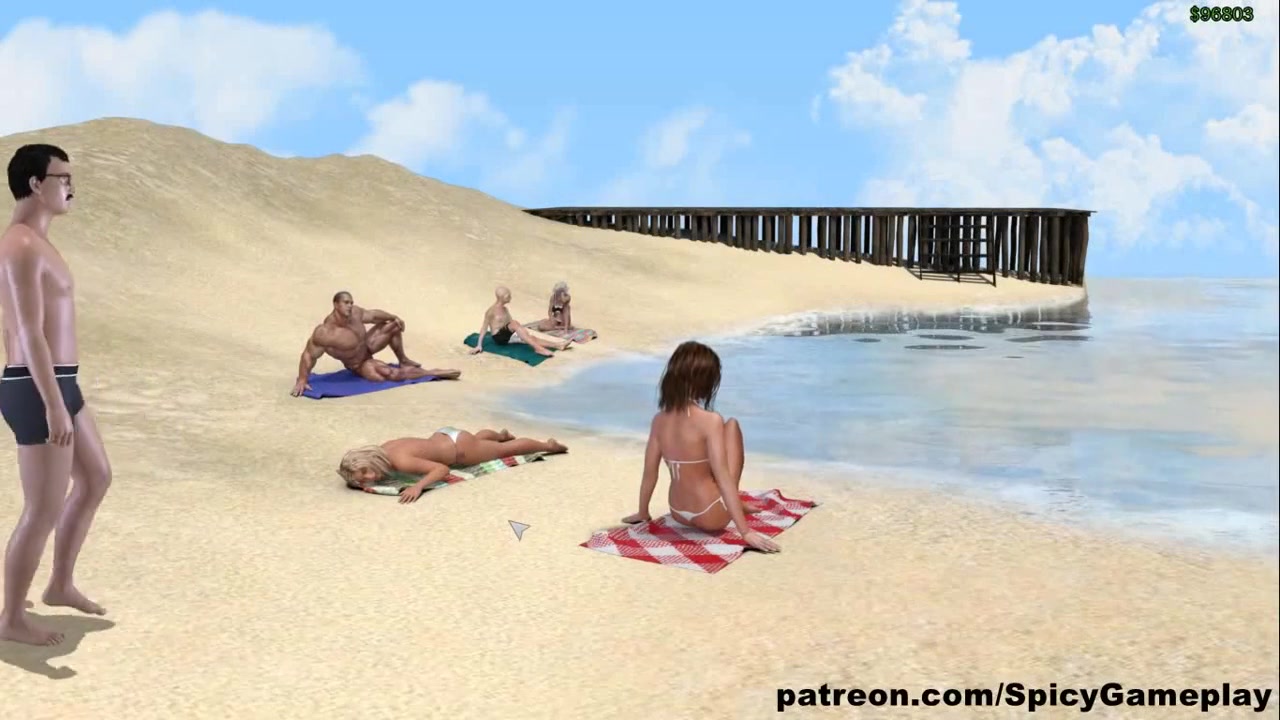Adventures Of Willy D Girl With Huge Tits And Big Nipples A Beach Handjob Ep 93