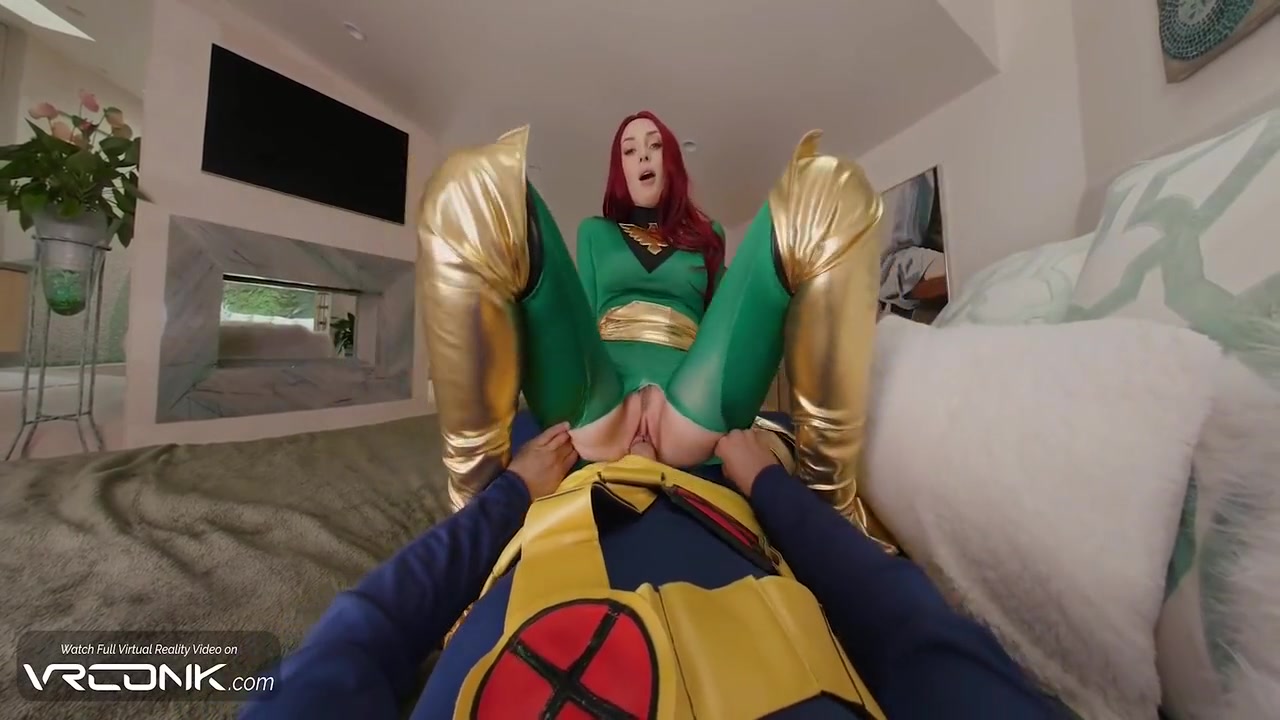 Sexy Redhead Phoenix In Heels Rides Big Dick In X-men 97 Cospaly Parody Pt.3 7 Min With Jay Romero, Vr Porn And Charlotte Sins