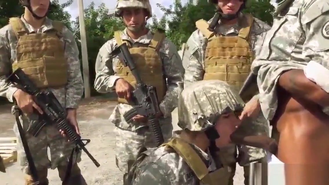 Penis army asia and blond army boy gay porn this soldier proved he