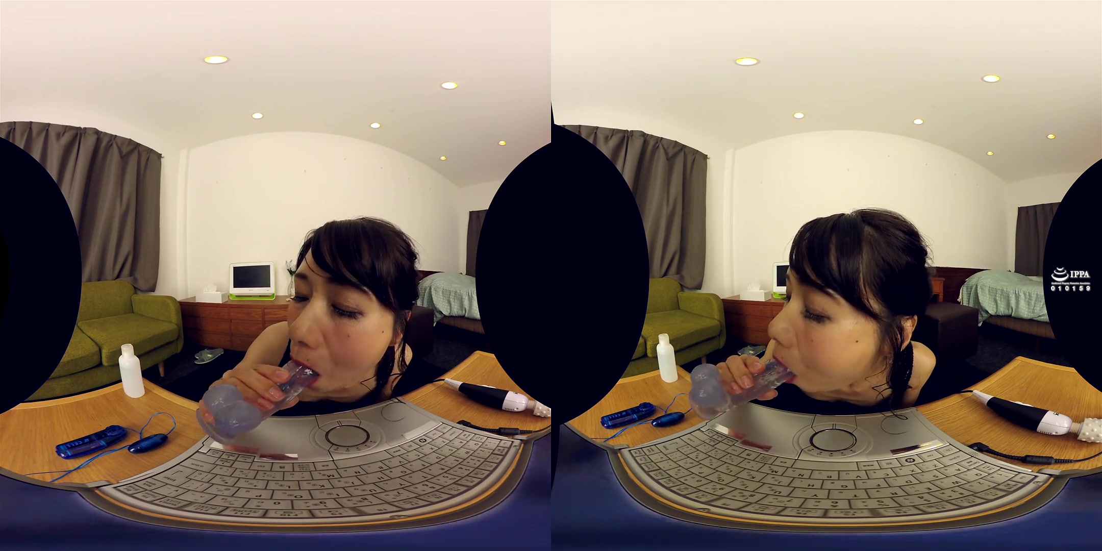 Mari Aso in Mari Asou Mari-san Logs Into Your Private VR Chat 1 - CasanovA