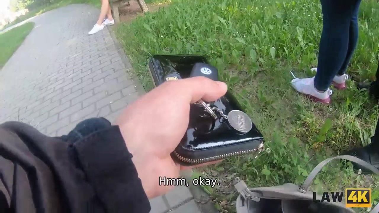 LAW4k. Rude policemen demonstrate bad girl how the law works