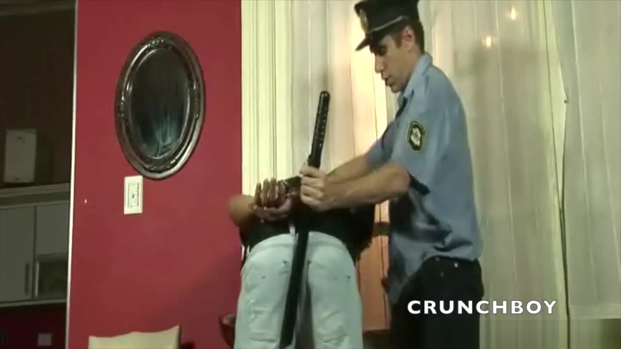 Fucked hard by the guardian of the in uniform - StraightFuckingBoy