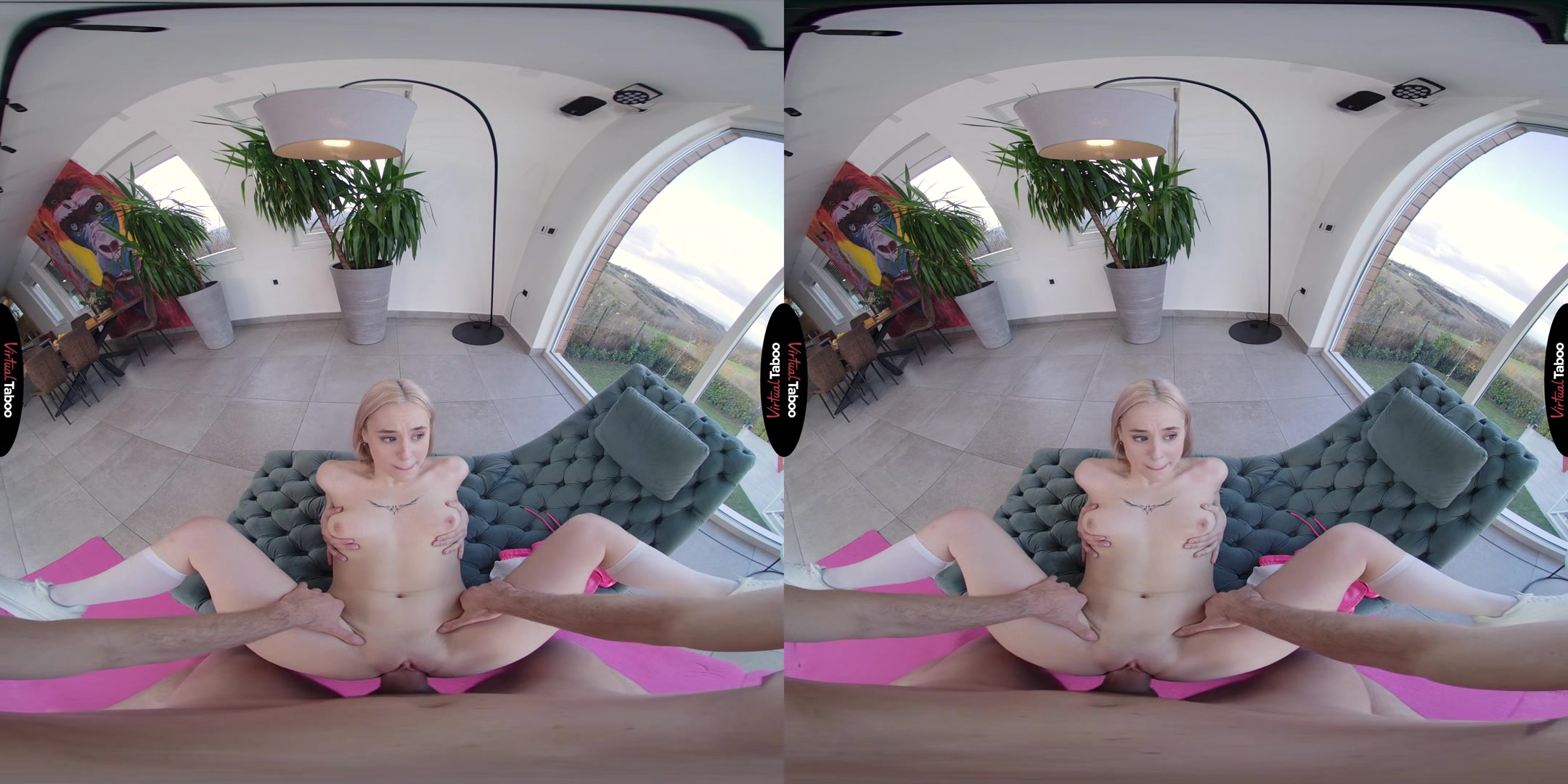 Molly Cute VR Porn: Getting Fit With Stepdaddy - VirtualTaboo