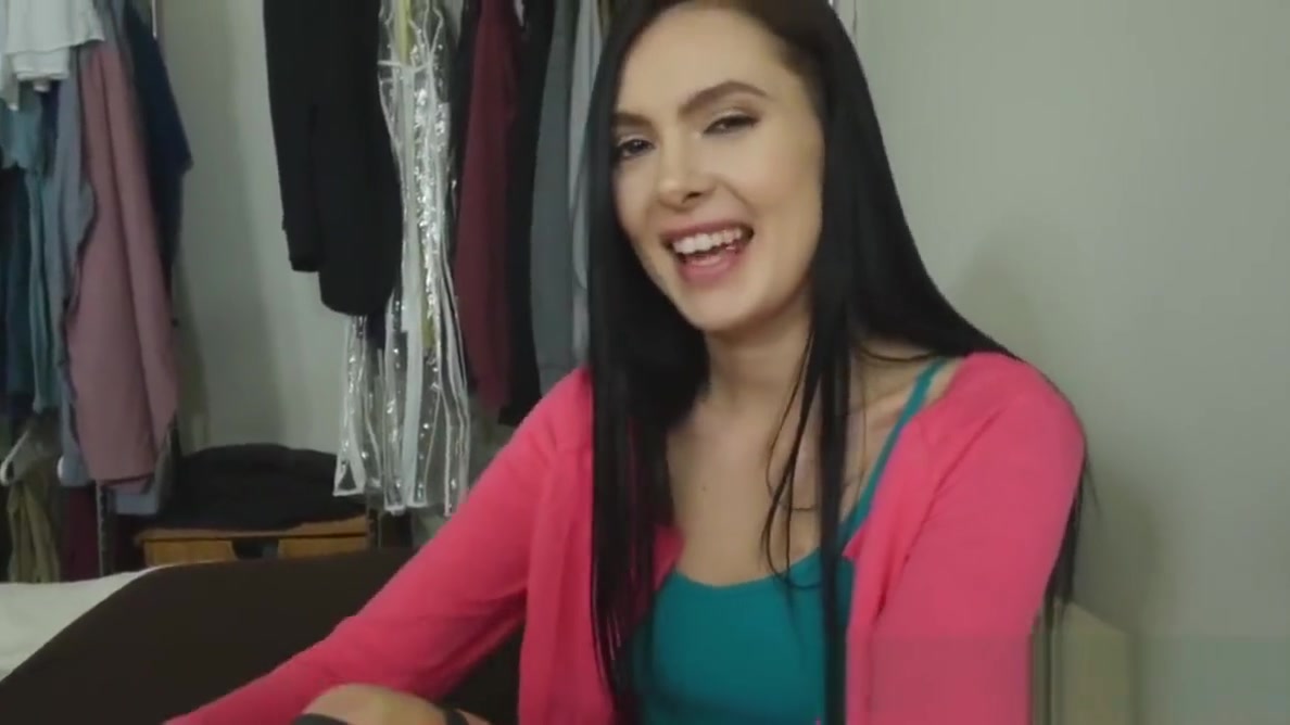 18yo stepsis Marley Brinx analled before eating cum